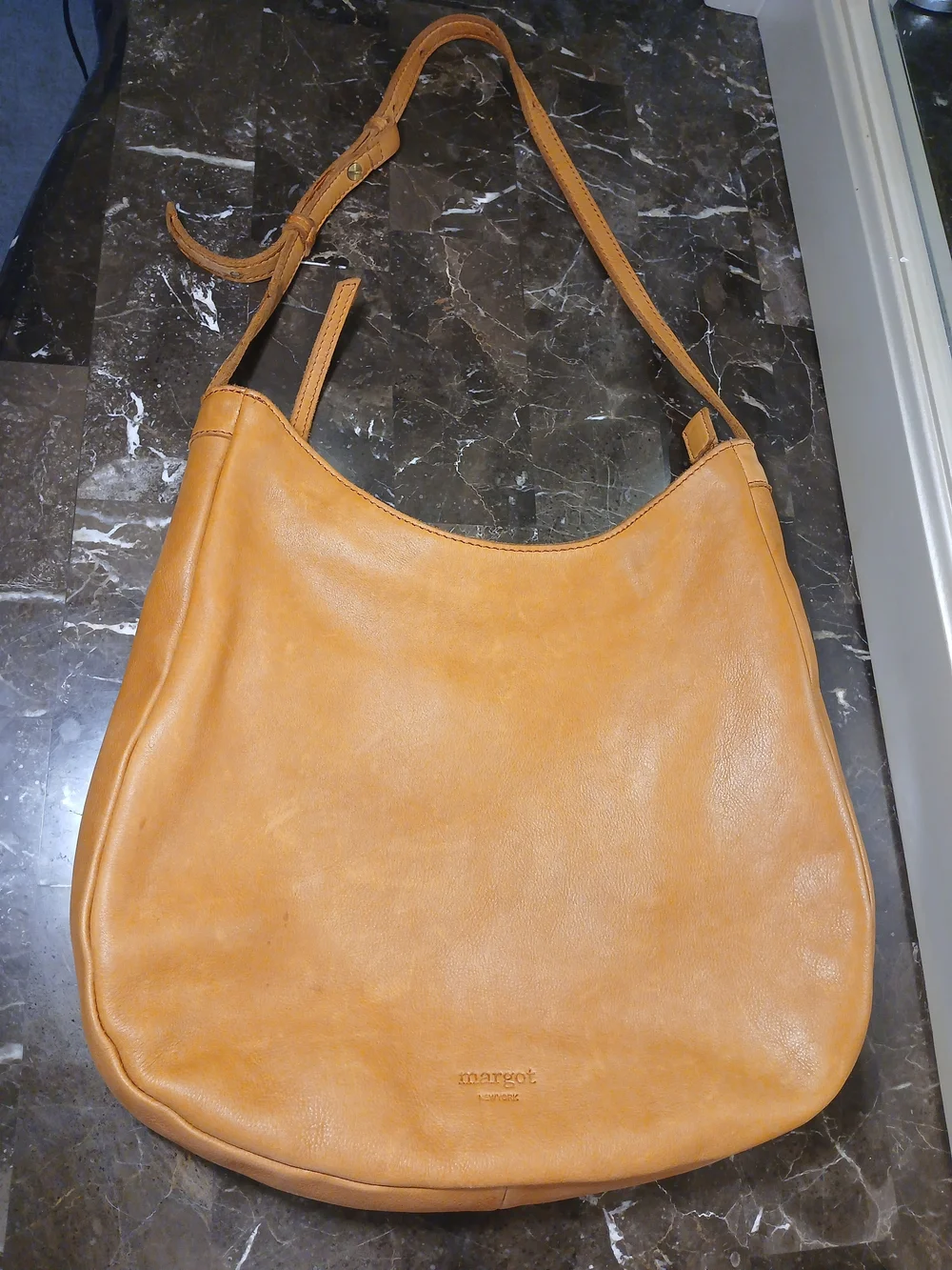 Margot New York Genuine Leather (Buttery Soft)  Shoulder Bag